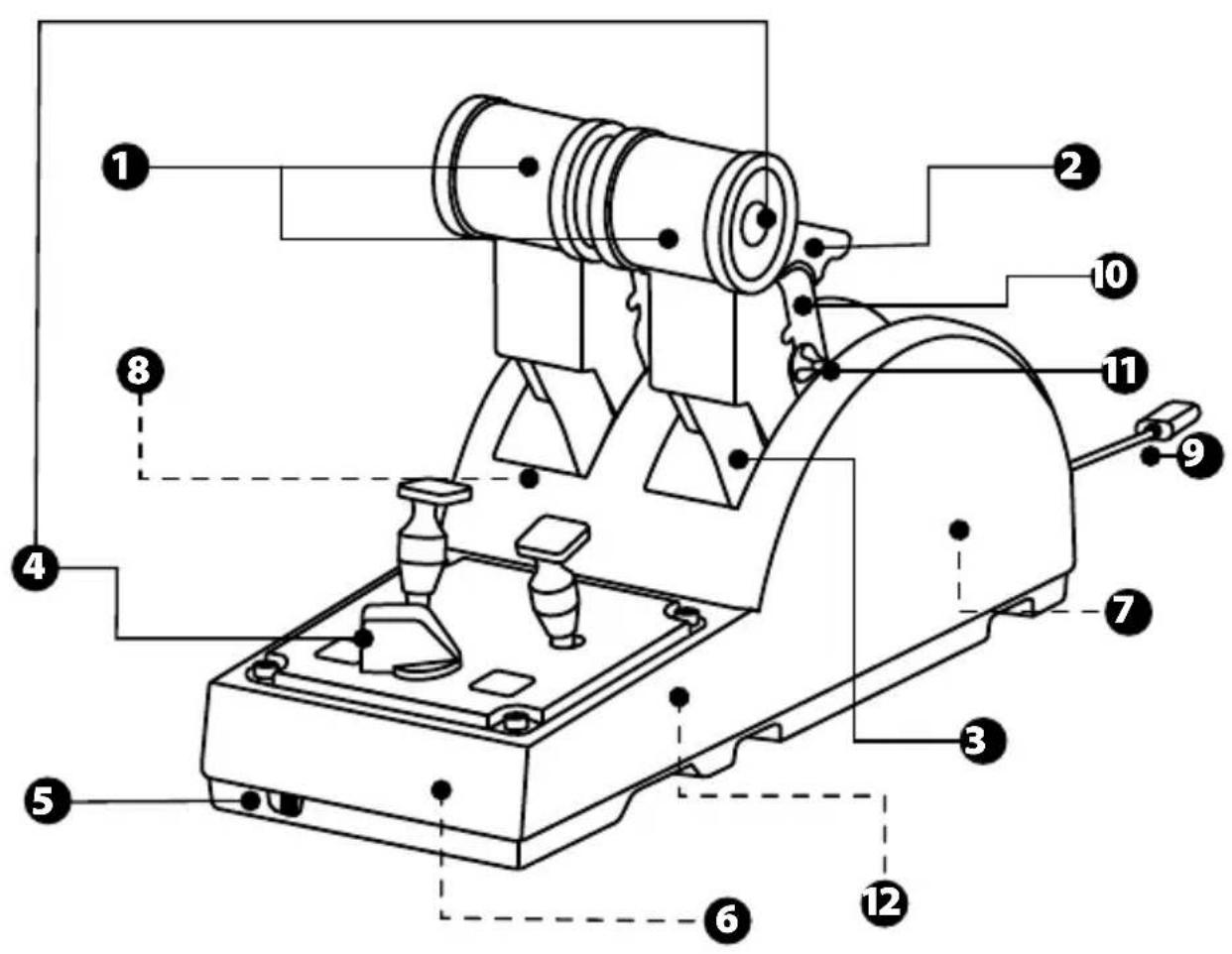 THRUSTMASTER TCA Quadrant Airbus Edition - RACCOMANDAZIONI SULLA TUTELA DELL'AMBIENTE - 4