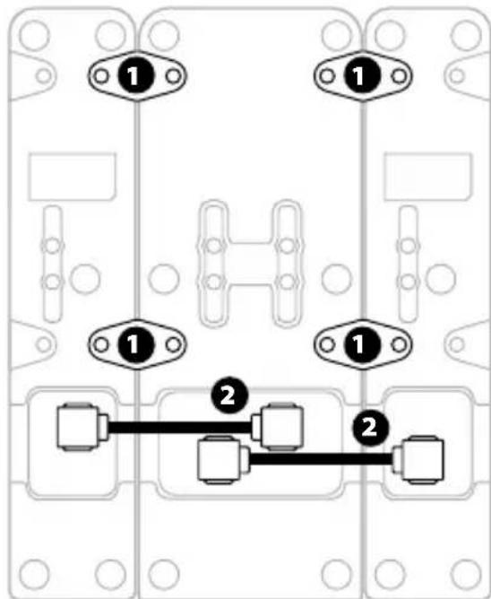 THRUSTMASTER TCA Quadrant Airbus Edition - A TCA QUADRANT AIRBUS EDITION QUADRANT GAZKAR CSATLAKOZTATÁSA A TCA QUADRANT ADD-ON AIRBUS EDITION*-HOZ - 2