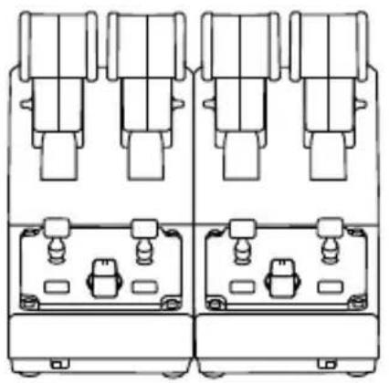 THRUSTMASTER TCA Quadrant Airbus Edition - ZWEI TCA QUADRANT AIRBUS EDITION-SCHUBHEBEL-QUADRANTEN VERBINDEN - 1