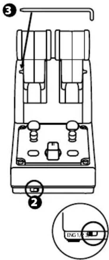 THRUSTMASTER TCA Quadrant Airbus Edition - EDITION -KAASUVIPUKAAREN YHDISTÄMINEN - 3