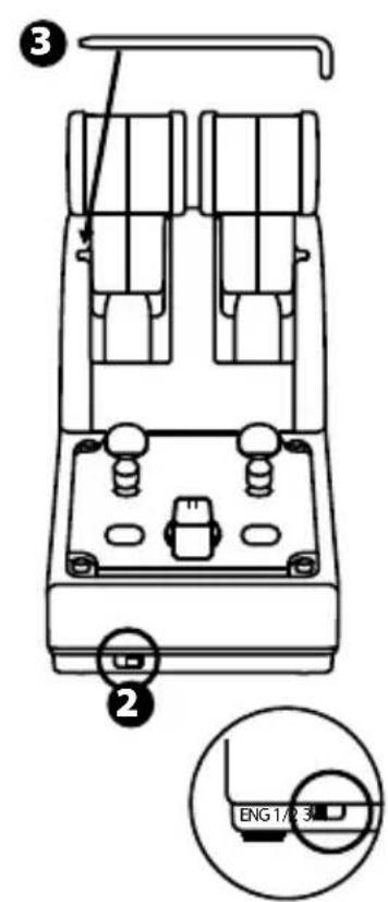 THRUSTMASTER TCA Quadrant Airbus Edition - ANSLUTA TVÅ TCA QUADRANT AIRBUS EDITION-GASREGLAGEKVADRANTER - 3