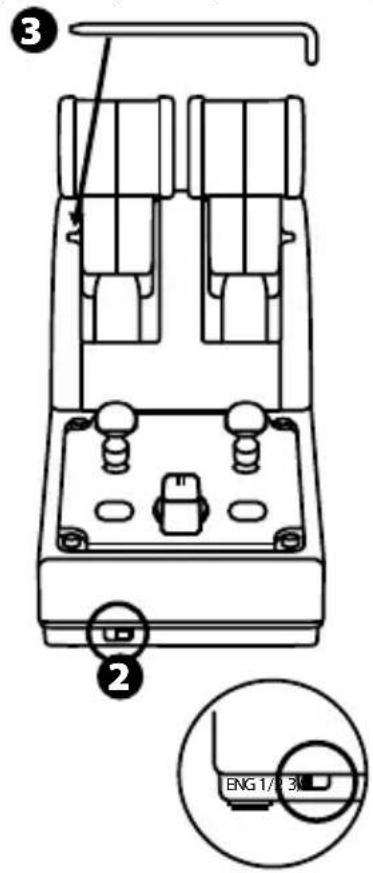THRUSTMASTER TCA Quadrant Airbus Edition - PROPOJENI DVOU KVADRANTÜ OVLADANİ TAHU MOTORÜTCA QUADRANT AIRBUSEDITION - 3
