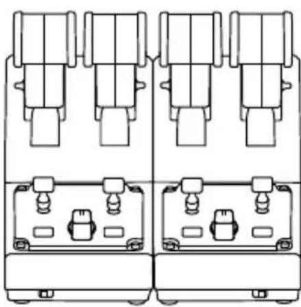 THRUSTMASTER TCA Quadrant Airbus Edition - CONNECTING TWO TCA QUADRANT AIRBUS EDITION THROTTLEQUADRANTS - 1