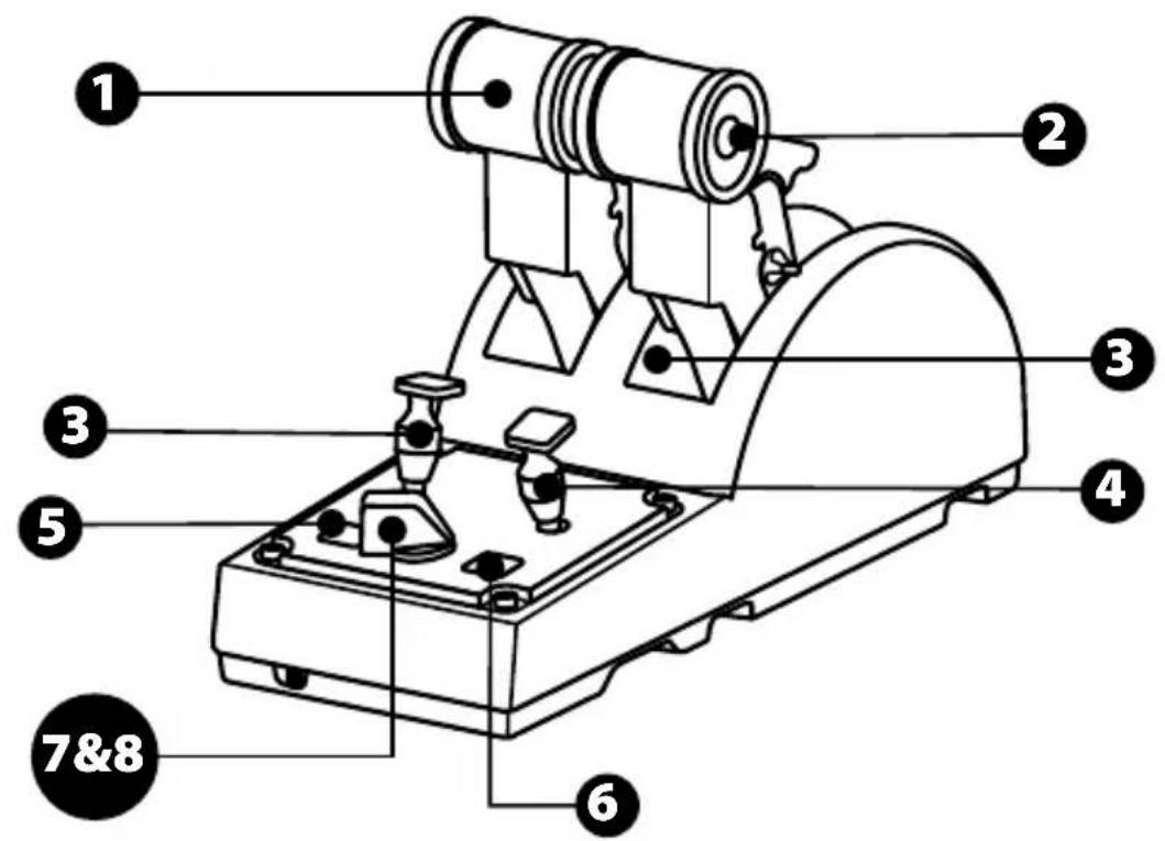 THRUSTMASTER TCA Quadrant Airbus Edition - INSTALAÇÃO NOPC - 2
