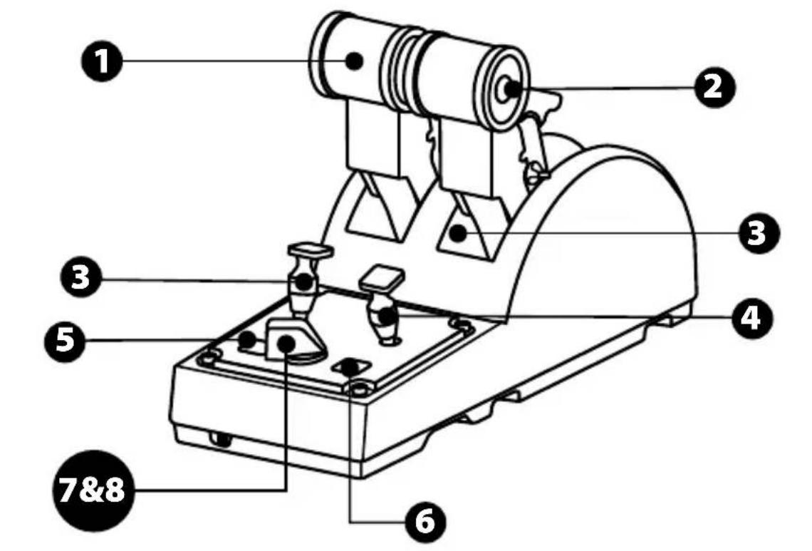 THRUSTMASTER TCA Quadrant Airbus Edition - PACUHHEIOIPOPMBOAHNA.T.A.R.G.E.T - 1