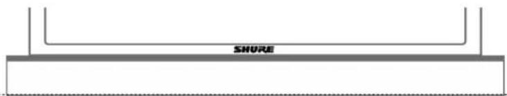 SHURE MXCSIGN - Montage encastré ou sur table - 1