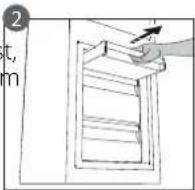 WHIRLPOOL W5 821E W 2 - Reinigungsvorgang für das STOP-FROST Zubehör - 2