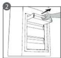 WHIRLPOOL W5 821E W 2 - Como limpar o acessório Stop Frost - 2