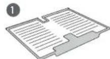 WHIRLPOOL W5 821E W 2 - Procédure de nettoyage de l'accessoire antigivre - 1