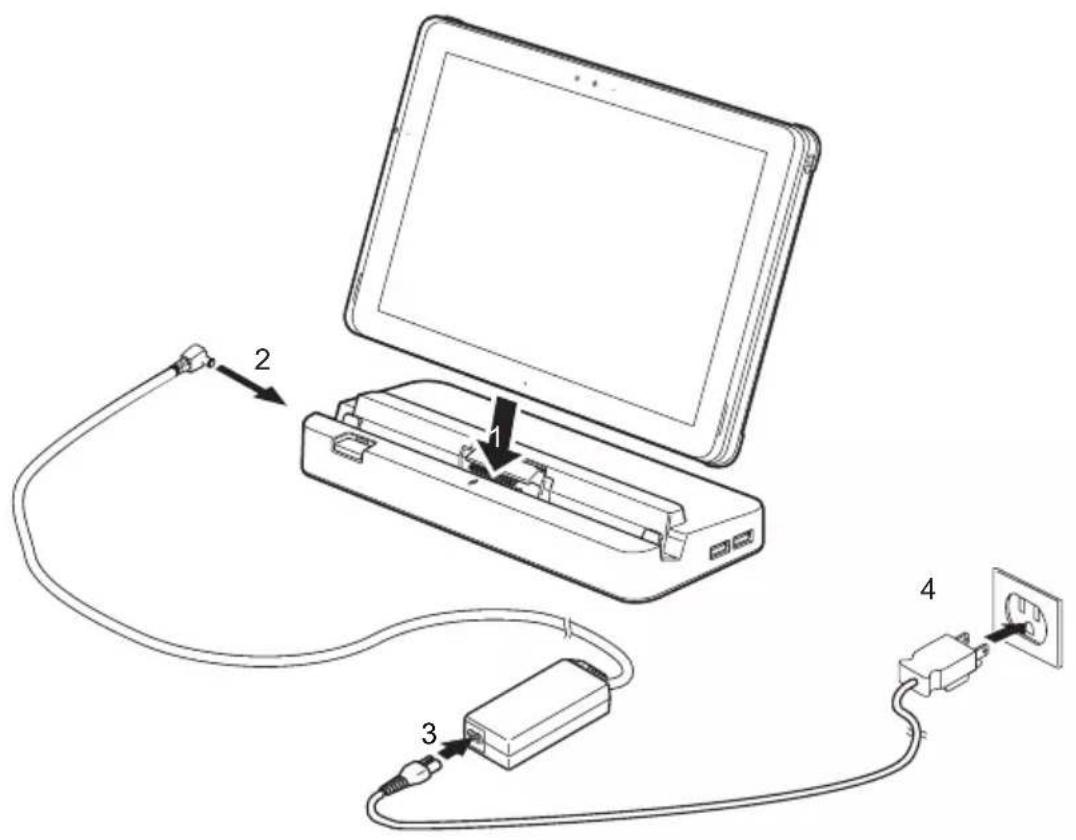 FUJITSU Stylistic Q509 - RaccordementdutabletPCàlastationd'accueil - 3