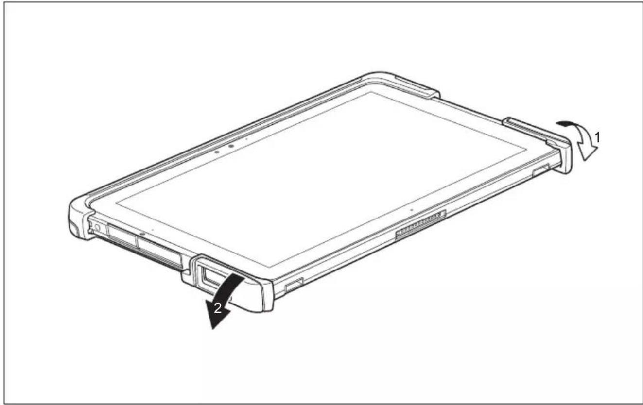FUJITSU Stylistic Q509 - RetraitduTabletPCdelaprotectionTPU - 1