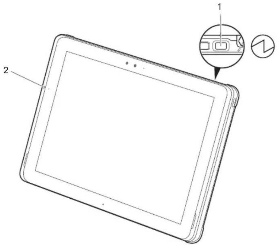 FUJITSU Stylistic Q509 - Premièremisesoustensiondel'appareil - 1