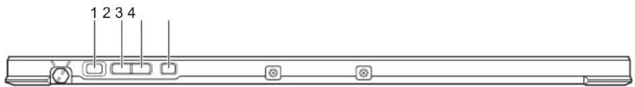 FUJITSU Stylistic Q509 - BoutonsdeTabletPC - 1