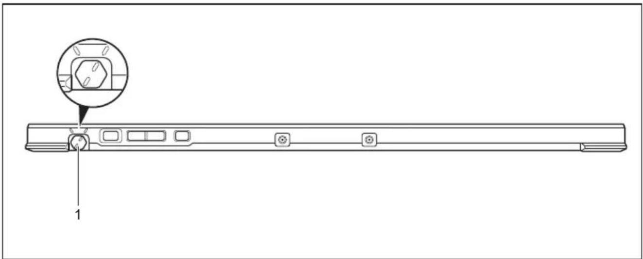 FUJITSU Stylistic Q509 - Emplacementdustylet - 2