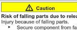 SIEMENS KG56NVXF0N - Replacing door upper hinge - 8