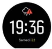 SUUNTO Spartan Sport Wrist HR Baro - Alarme orage - 1