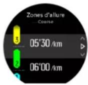 SUUNTO Spartan Sport Wrist HR Baro - Définir les zones d'allure - 1