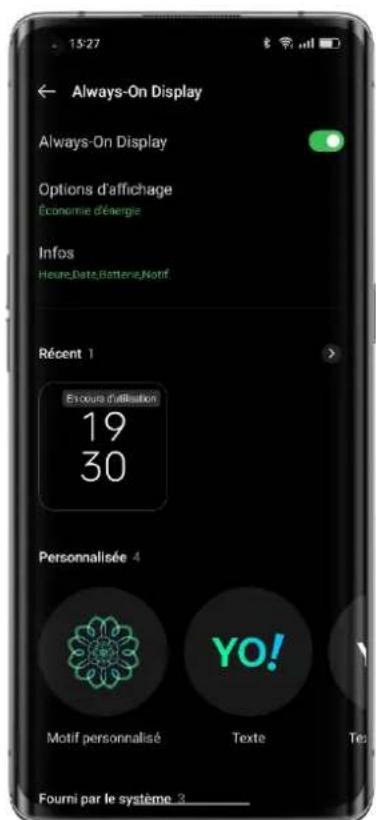 OPPO A57 - Always-On Display illimitée, votre écran unique en son genre - 1