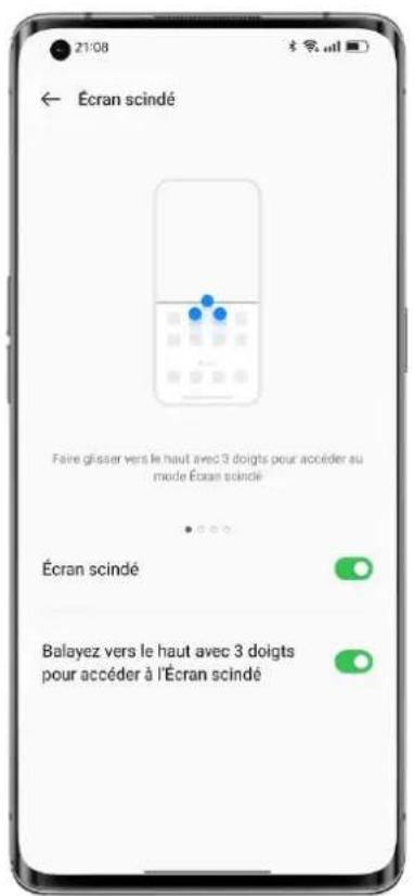 OPPO A57 - Écran scindé pour une efficacité doublee - 1