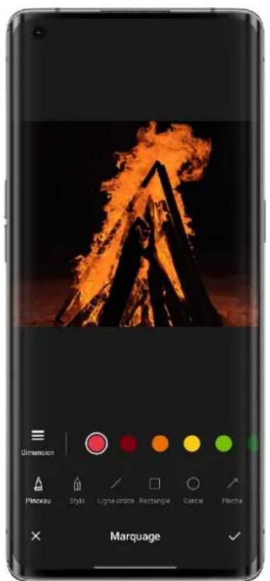 OPPO A57 - Modifier ou partager une photo/video - 2