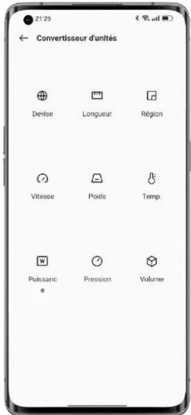 OPPO A57 - Calculer les taux de change en temps réel - 2