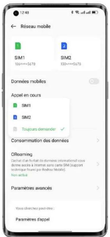 OPPO A57 - Configurer vos cartes SIM - 1