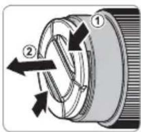 FUJIFILM GF120mmF4 R LM OIS WR Macro - Снятие крышек - 1