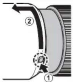 FUJIFILM GF120mmF4 R LM OIS WR Macro - Removing the Hood - 1