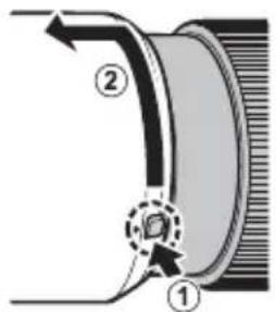 FUJIFILM GF120mmF4 R LM OIS WR Macro - Podłączanie osłony przeciwsłonecznej - 2