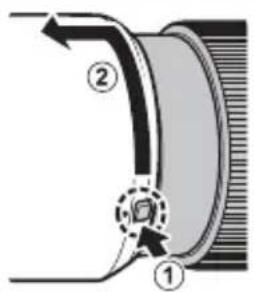 FUJIFILM GF120mmF4 R LM OIS WR Macro - 取下遮光罩 - 1