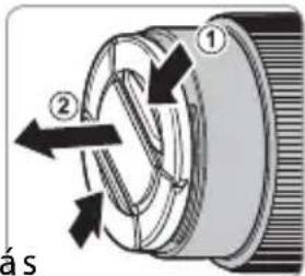 FUJIFILM GF120mmF4 R LM OIS WR Macro - Extracción de las tapas - 1