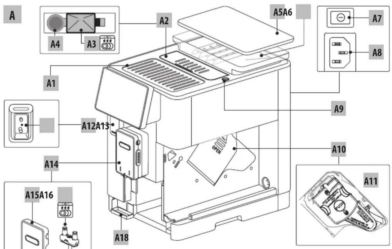 DELONGHI Magnifica S Smart ECAM250.33.TB - 2