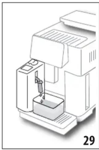 DELONGHI Magnifica S Smart ECAM250.33.TB - Pulizia del contentitore latte dopo anni uso - 2