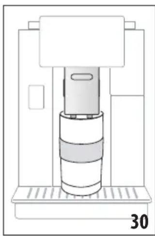 DELONGHI Magnifica S Smart ECAM250.33.TB - MUG TO GO (Seulement ECAM61X.7Y) - 1