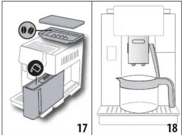 DELONGHI Magnifica S Smart ECAM250.33.TB - 8.CARAFE DE CAFÉ - 1