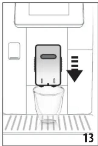 DELONGHI Magnifica S Smart ECAM250.33.TB - Préparation du café en utilisant le café en grains - 1