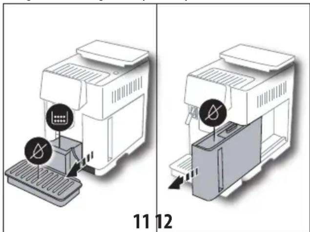 DELONGHI Magnifica S Smart ECAM250.33.TB - Svuotamento circuito - 1