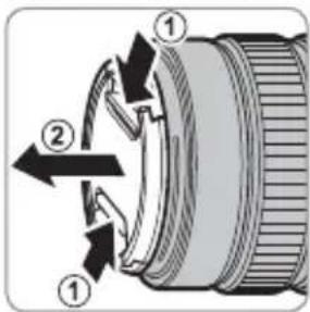 FUJIFILM XF100400mmF4.55.6 R LM OIS WR - Removing the Caps - 1
