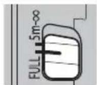 FUJIFILM XF100400mmF4.55.6 R LM OIS WR - El selector de rango de enfoque - 1