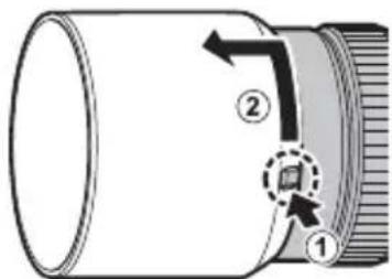 FUJIFILM XF100400mmF4.55.6 R LM OIS WR - Suojuksen poistaminen - 1