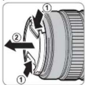 FUJIFILM XF100400mmF4.55.6 R LM OIS WR - Fjerning av dekselet - 1