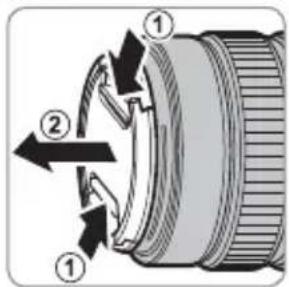 FUJIFILM XF100400mmF4.55.6 R LM OIS WR - Extracción de las tapas - 1