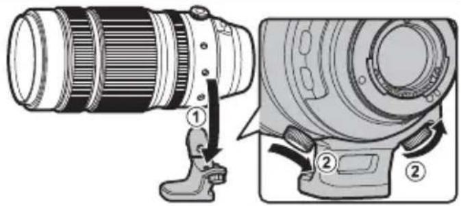 FUJIFILM XF100400mmF4.55.6 R LM OIS WR - Nożka kolnierza statywu - 1