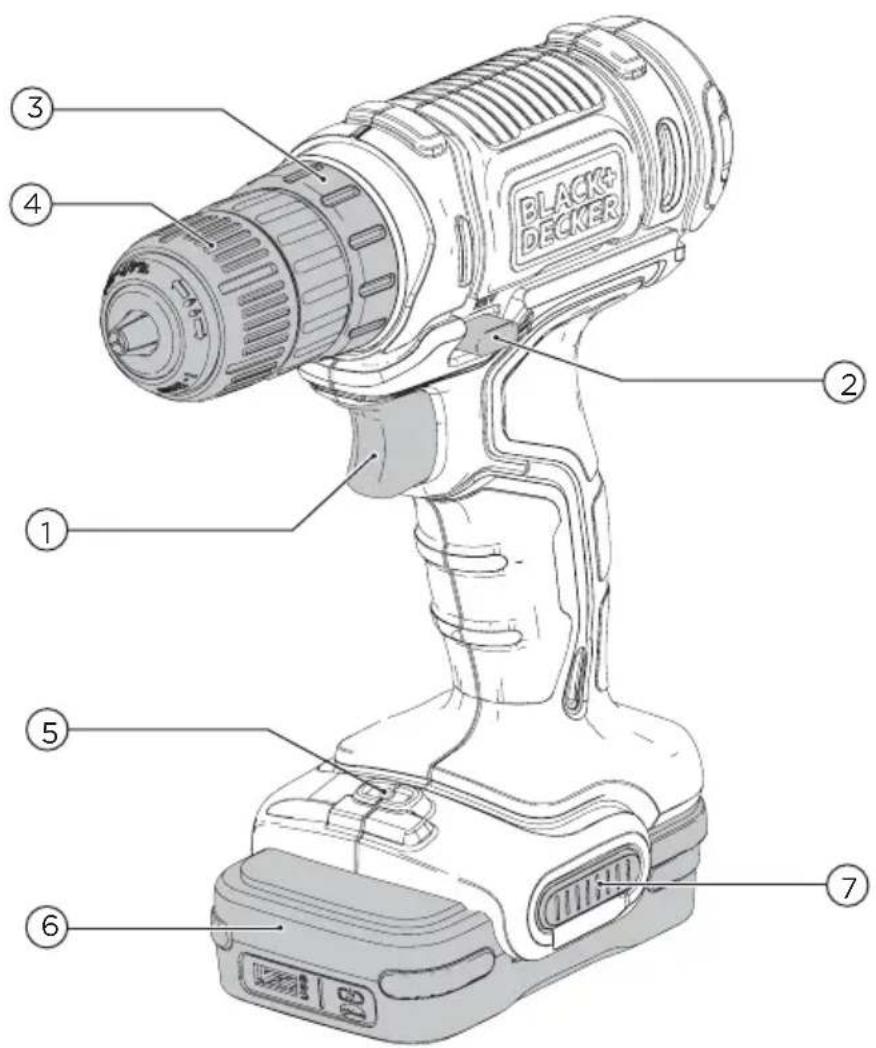 BLACK & DECKER BCD701 - 2