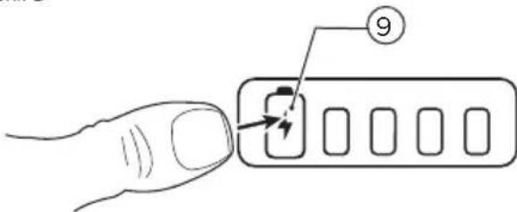 BLACK & DECKER BCD701 - Akü şarj göstergesi (Şekil D) - 2