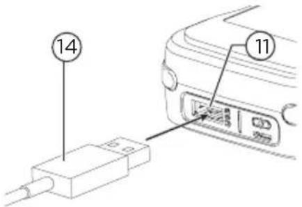 BLACK & DECKER BCD701 - USB cihazınızı şarj etmek için GoPak ikisi bir arada akünün kullanılması (Şekil G) - 1