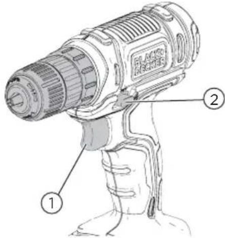 BLACK & DECKER BCD701 - (Traduction des instructions initiales) - 1