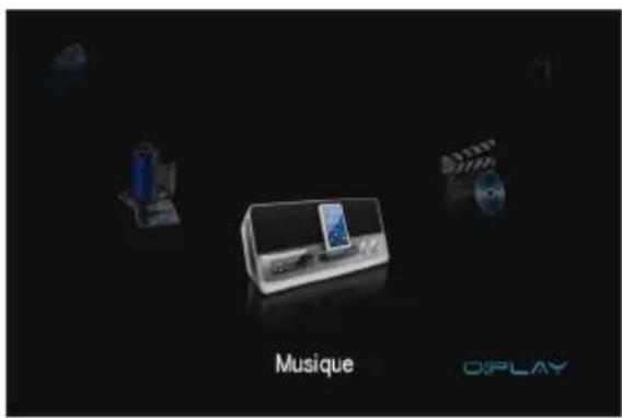 ASUS O!Play Media Pro - Pour lancer la lecture d'un fichier audio : - 1