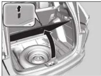 Honda CRV (2021) - Compartment à bagages - 1
