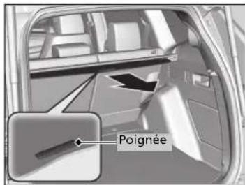 Honda CRV (2021) - Cache du compartmente bagages\* - 1